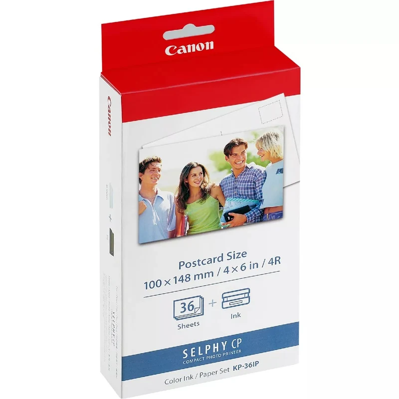 Canon KP-36iP Tinten- und Papiersatz 10x15cm 36 Abdrücke für Selphy CP-9xx und CP-8xx Druckers