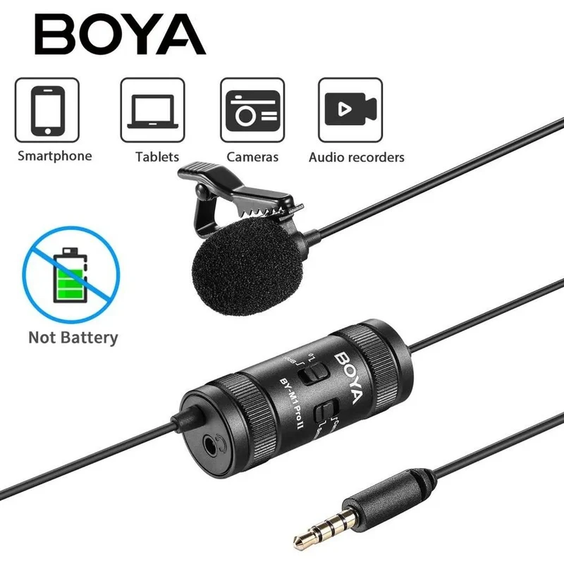 Boya BY-M1 Pro II Ansteckmikrofon