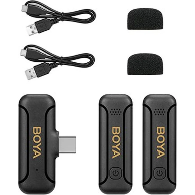 Boya BY-WM3T2-U2 Funkmikrofon C-Typ zwei Sender